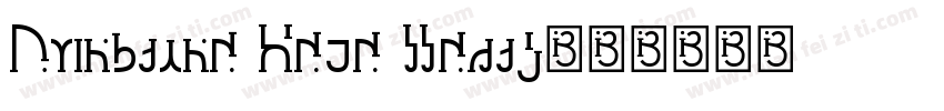 Campione Neue Serif字体转换